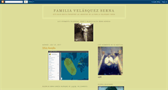 Desktop Screenshot of familiavelasquezserna.blogspot.com