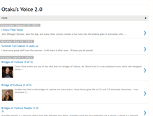 Tablet Screenshot of otakuvoice2.blogspot.com