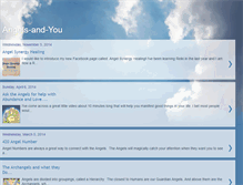 Tablet Screenshot of angels-and-you.blogspot.com