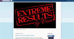 Desktop Screenshot of extremeresults419.blogspot.com
