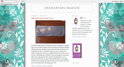 Desktop Screenshot of enchantingmagick.blogspot.com