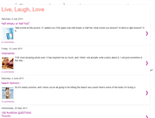 Tablet Screenshot of livelaughlovealice.blogspot.com