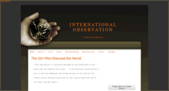Desktop Screenshot of internationalobservation.blogspot.com
