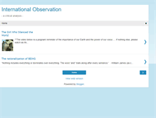 Tablet Screenshot of internationalobservation.blogspot.com