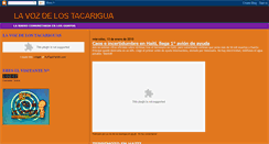 Desktop Screenshot of lavozdelostacarigua.blogspot.com