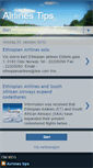 Mobile Screenshot of airlinestips.blogspot.com