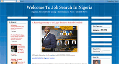 Desktop Screenshot of jobsearch4naija.blogspot.com