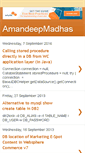 Mobile Screenshot of amandeepmadhas.blogspot.com