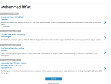 Tablet Screenshot of mohammadrifat.blogspot.com