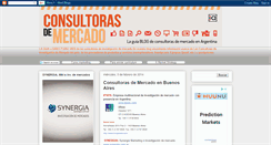 Desktop Screenshot of consultorasdemercado.blogspot.com