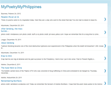 Tablet Screenshot of mypoetrymyphilippines.blogspot.com