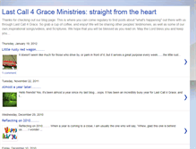 Tablet Screenshot of lastcall4graceministries.blogspot.com