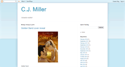 Desktop Screenshot of cjmillerwrites.blogspot.com