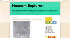 Desktop Screenshot of museumexplorer.blogspot.com