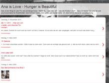 Tablet Screenshot of ana-till-the-end.blogspot.com