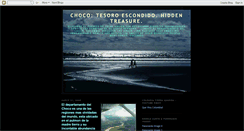 Desktop Screenshot of chocotesoroescondido.blogspot.com