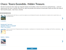 Tablet Screenshot of chocotesoroescondido.blogspot.com