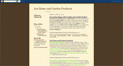 Desktop Screenshot of joshomeandgardenproducts.blogspot.com