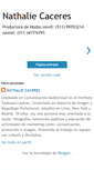 Mobile Screenshot of nathaliecaceresprod.blogspot.com
