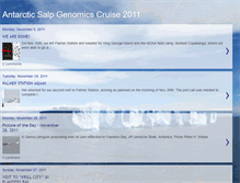 Tablet Screenshot of antarcticsalpgenomics.blogspot.com