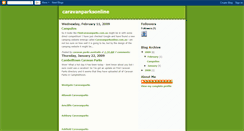 Desktop Screenshot of caravanparksonline.blogspot.com