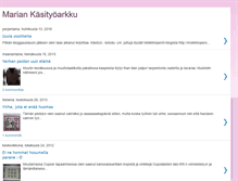 Tablet Screenshot of maamukka.blogspot.com