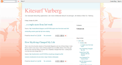 Desktop Screenshot of kitesurfingvarberg.blogspot.com