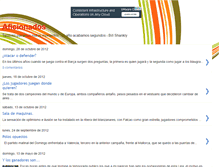 Tablet Screenshot of aficionados.blogspot.com