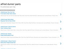 Tablet Screenshot of alfreddunnerpantsinfo.blogspot.com