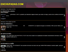 Tablet Screenshot of enchufadas.blogspot.com