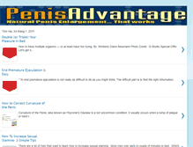 Tablet Screenshot of penisadvantageforxman.blogspot.com