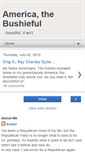 Mobile Screenshot of americathebushieful.blogspot.com