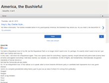 Tablet Screenshot of americathebushieful.blogspot.com