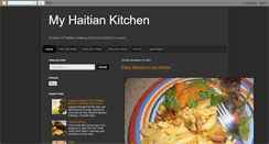 Desktop Screenshot of myhaitiankitchen.blogspot.com