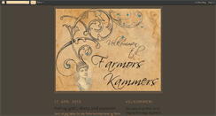 Desktop Screenshot of farmorskammers.blogspot.com