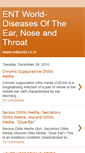 Mobile Screenshot of earnosethroatclinic.blogspot.com
