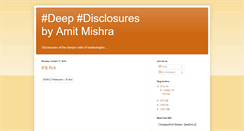 Desktop Screenshot of amitmishracs.blogspot.com