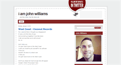 Desktop Screenshot of iamjohnwilliams.blogspot.com