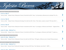 Tablet Screenshot of educacioncristianaberea.blogspot.com