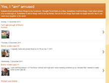 Tablet Screenshot of i-am-amused.blogspot.com