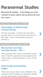 Mobile Screenshot of metaphysicalstudies-paranormalstudies.blogspot.com
