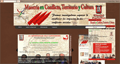 Desktop Screenshot of maestriaenconflicto.blogspot.com