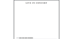 Desktop Screenshot of live-concert.blogspot.com