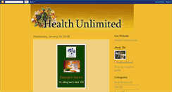 Desktop Screenshot of healthunlimitedca.blogspot.com
