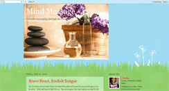 Desktop Screenshot of mindmassage.blogspot.com