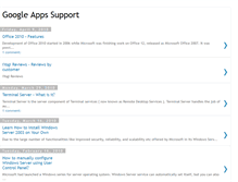 Tablet Screenshot of google-apps-help.blogspot.com