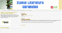 Desktop Screenshot of literaturagaraikidea.blogspot.com