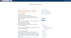 Desktop Screenshot of drozinbrief.blogspot.com