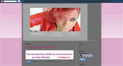 Desktop Screenshot of occasionsboutique.blogspot.com