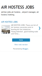 Mobile Screenshot of airhostress.blogspot.com